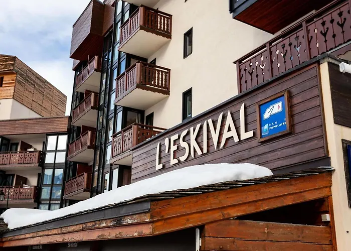 Apartamento Eskival - Eskival 35m² 4 Pers Centre Station Acces Direct Sur Les Pistes Mae-7711